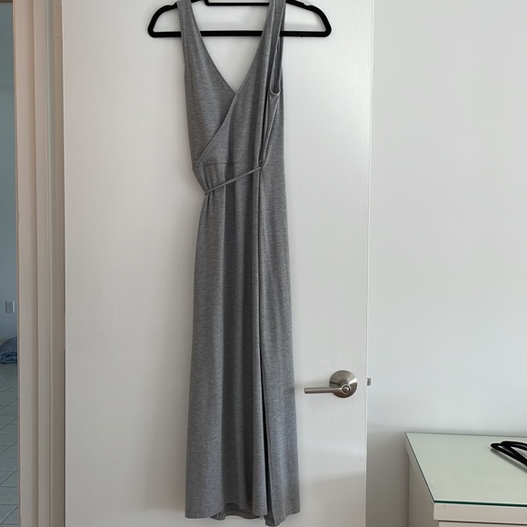 Vince Gray Midi Wrap Dress - Picture 5 of 5